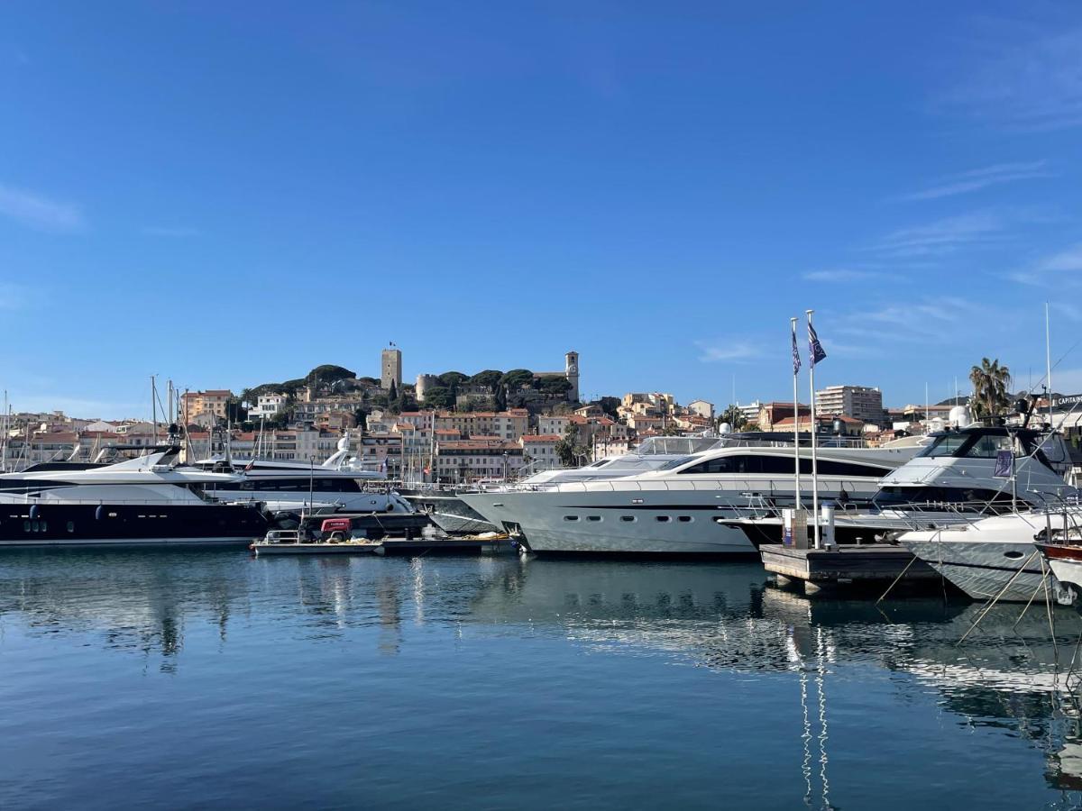 Cannes : Agreable Et Lumineux Appartement Vue Mer 외부 사진